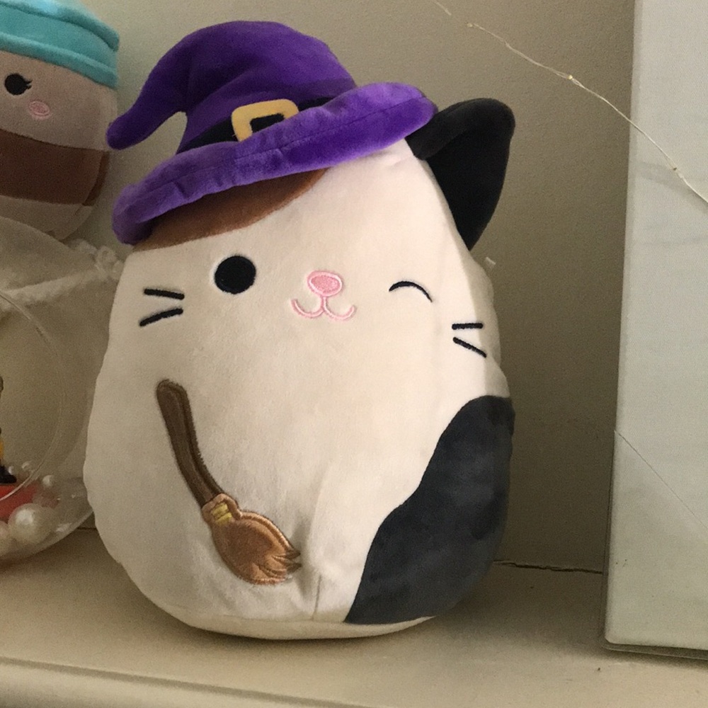 Cam the Cat cam the witch Wearing Witches Hat Squishmallow Halloween Collection